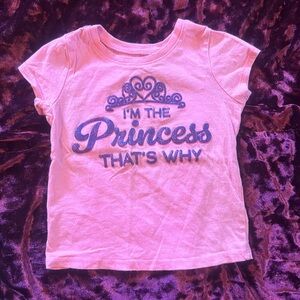 The children’s place toddler princess shirt